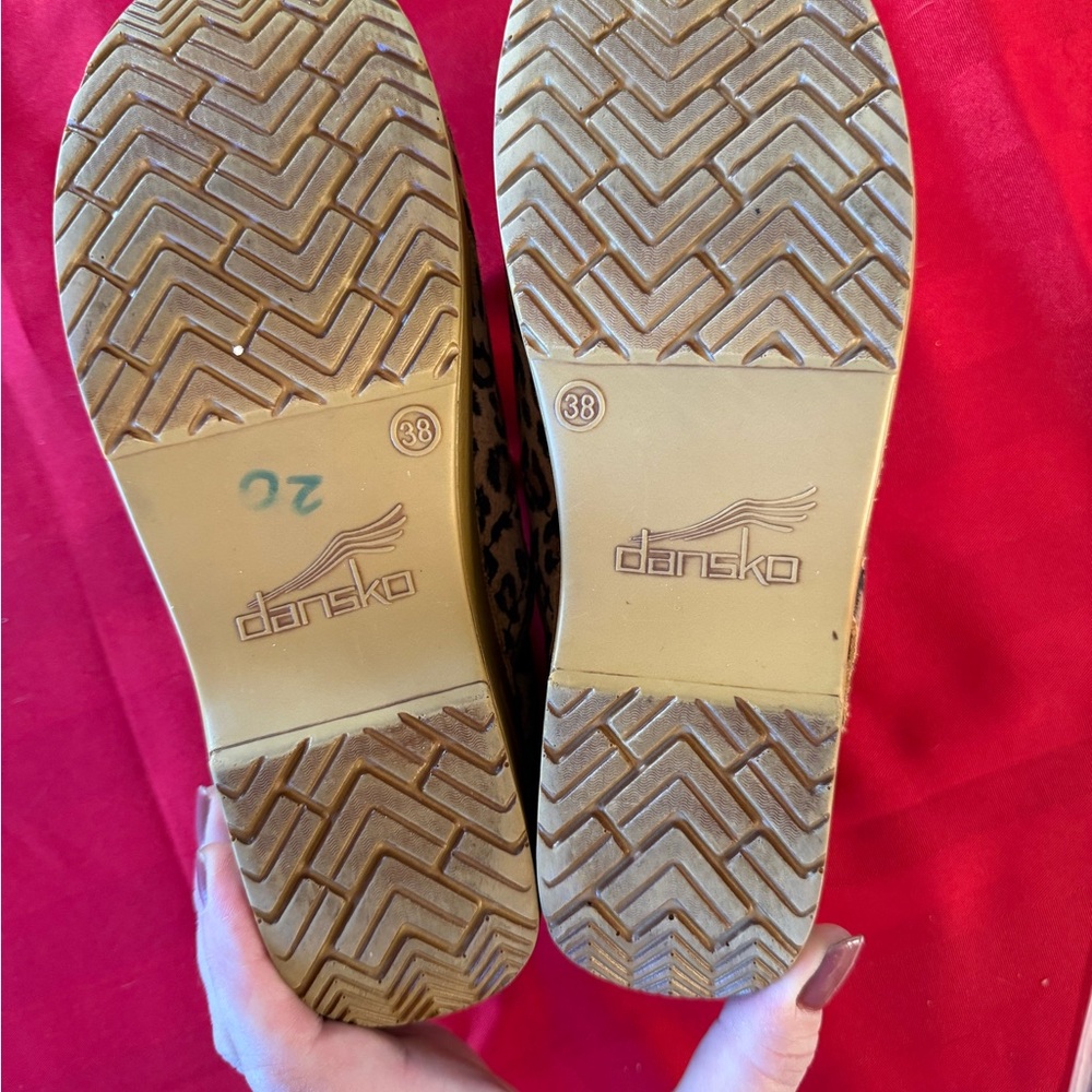Dansko Leopard Print Clogs - image 5
